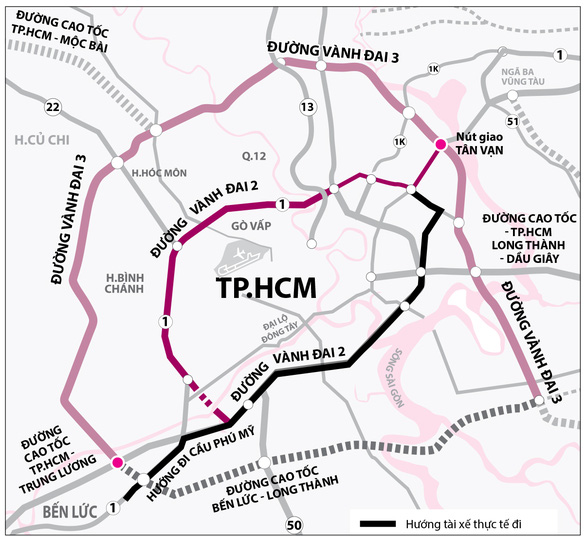 Đường vành đai 3 TP.HCM: Động lực mới cho các tỉnh phía Nam